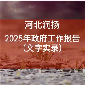 2025年政府工作报告（文字实录）