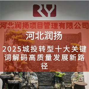 2025城投转型十大关键词解码高质量发展新路径
