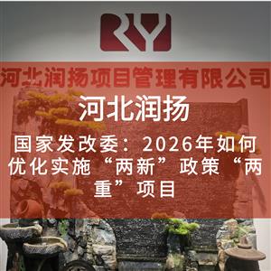 国家发改委：2026年如何优化实施“两新”政策“两重”项目